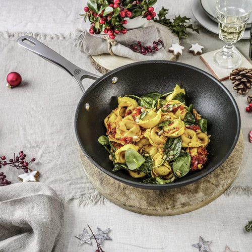 30 cm - Ballarini Alba Wok Antiaderente Ceramico In Alluminio