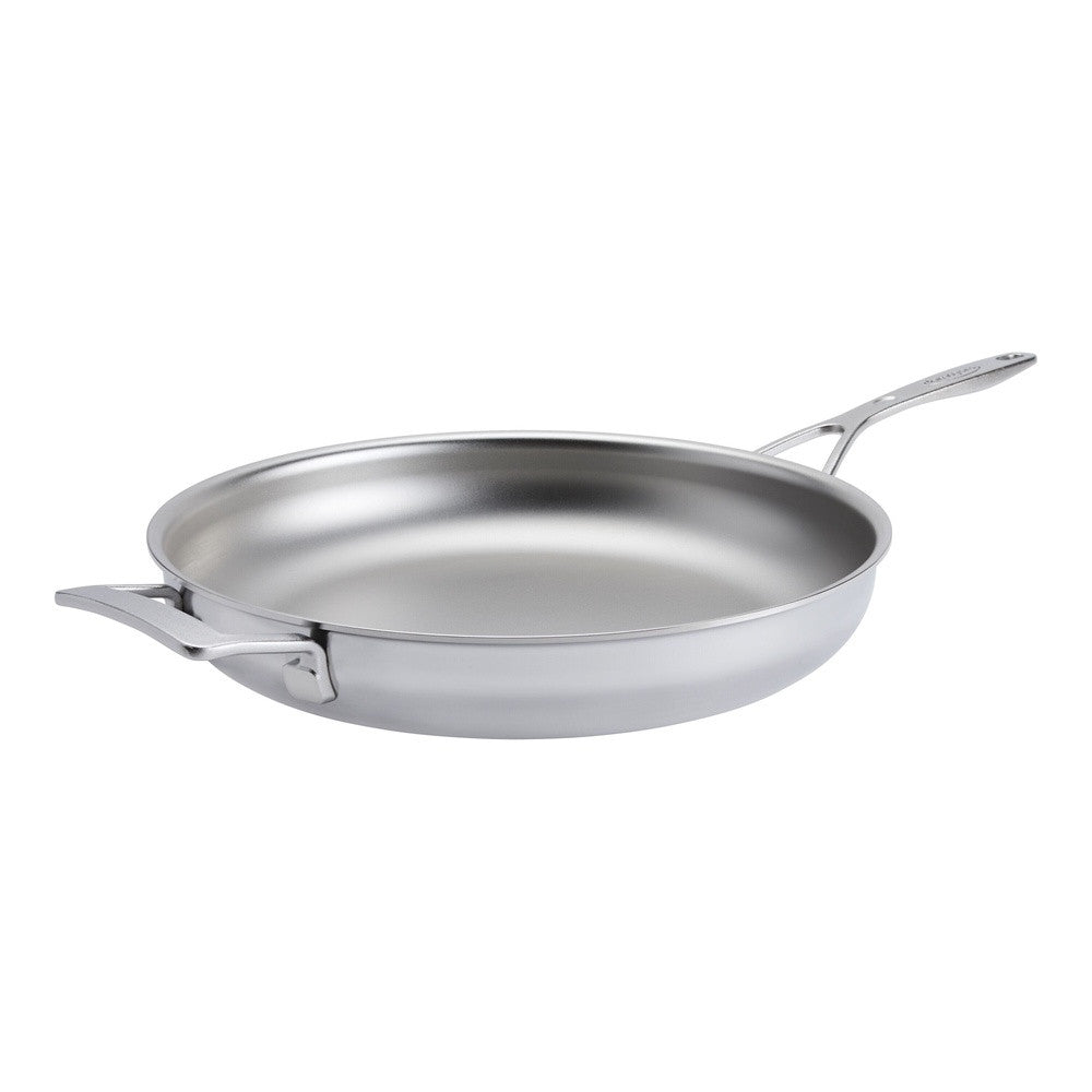Demeyere Industry NanoTouch Padella Bassa Antiaderente In Acciaio Inox 18/10