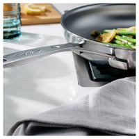 Demeyere Industry NanoTouch Padella Bassa Antiaderente In Acciaio Inox 18/10