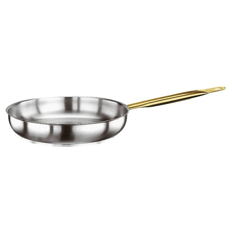 Paderno Serie 2000 Padella Con Manico Gluten Free In Acciaio Inox