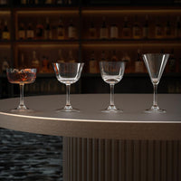 14 cl - Onis Classic Bar Calice Cocktail Martini In Vetro Set 6 Pz
