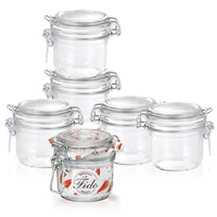 20 Cl Bormioli Rocco Fido Vasetto Ermetico Cilindrico In Vetro Set 12 Pz