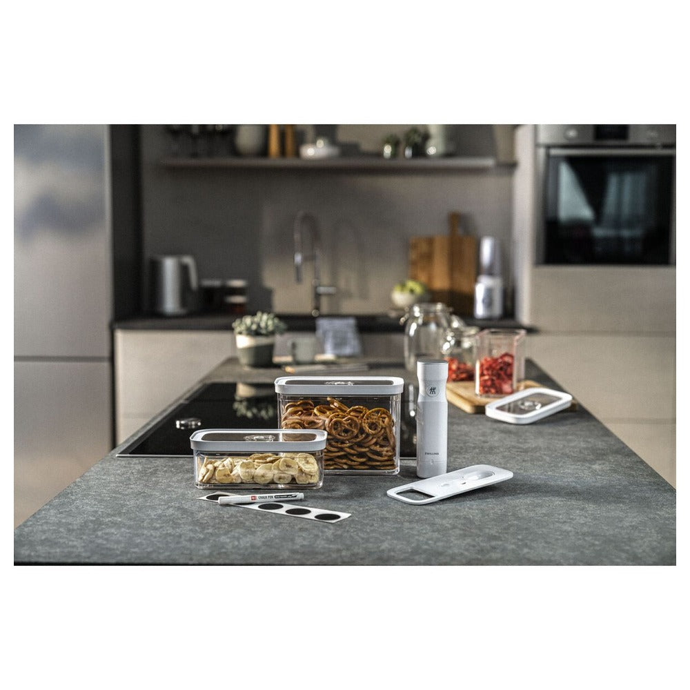 Zwilling Fresh & Save Cube Set Contenitori Sottovuoto Con Pompetta Senza Fili In Plastica - Set 5 Pz