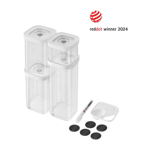 Zwilling Fresh & Save Cube Set Contenitori Sottovuoto In Plastica - Set 6 Pz