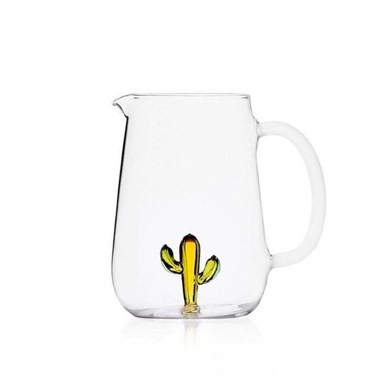 175 Cl Ichendorf Desert Plants Caraffa Cactus In Vetro Borosilicato