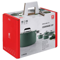 Zwilling Pure Set Pentole e Padelle In Acciaio Inox 18/10