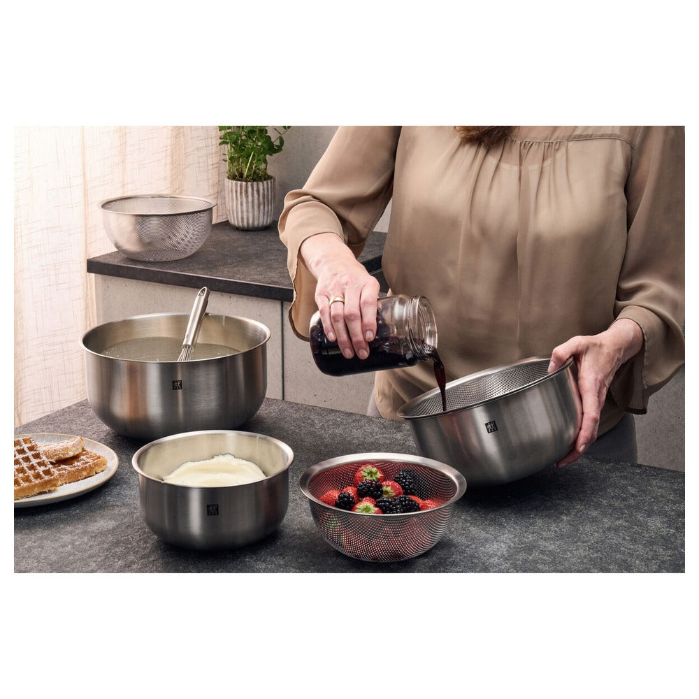 Zwilling Fresh & Save Prep Set Ciotole In Acciaio Inox 18/10 - Set 3 Pz