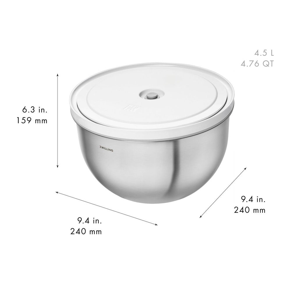 Zwilling Fresh & Save Ciotola Con Coperchio per Sottovuoto In Acciaio Inox