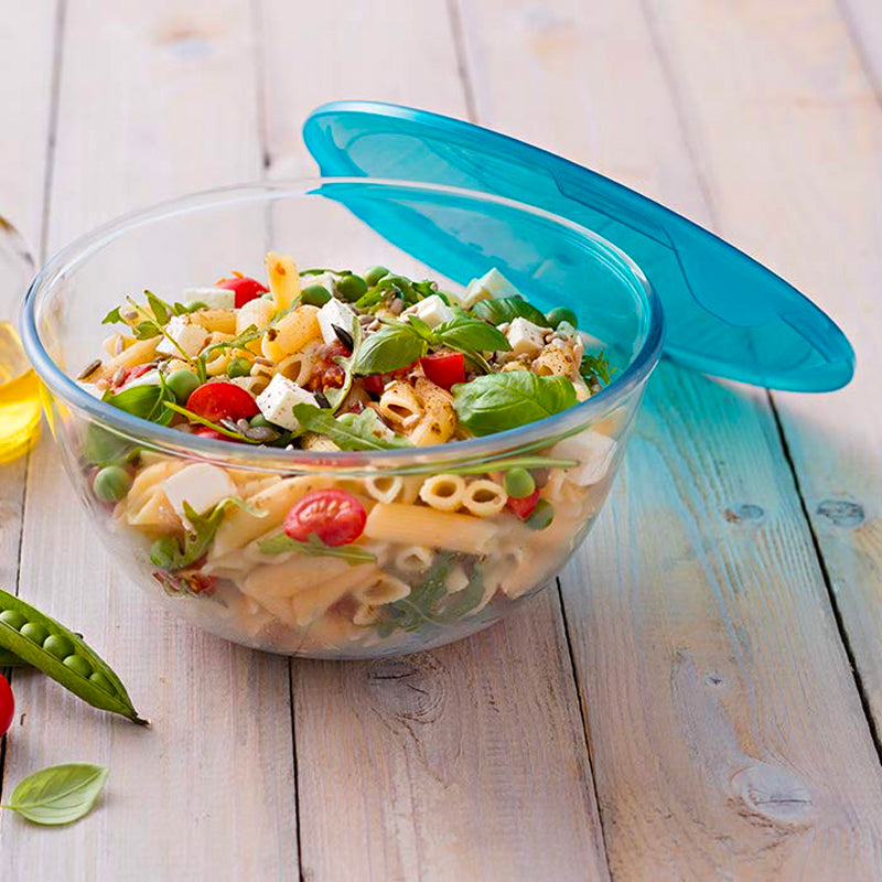 Pyrex Prep And Store Set Coppe Multiuso Con Coperchio In Vetro Borosilicato