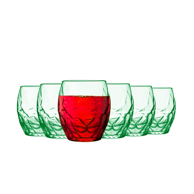 50 Cl Bormioli Rocco Oriente Bicchiere Whisky In Vetro Set 6 Pezzi