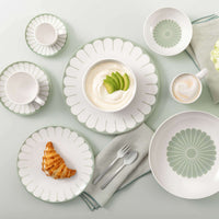 7 cl - Fleur Taza De Café En Porcelana Premium Set 6 Pzs