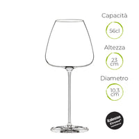 56 Cl Italesse T Made 55 Calice Degustazione In Vetro Set 6 Pezzi