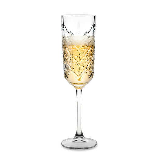 17 5 Cl Pasabahce Timeless Calice Flute In Vetro Temperato Set 4 Pezzi