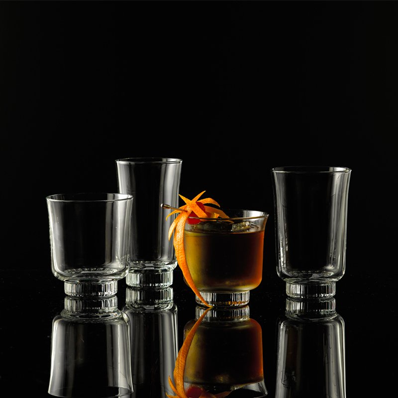 35 5 Cl Onis Modern America Bicchiere Bibita In Vetro Set 12 Pezzi