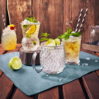 54 5 Cl Bormioli Rocco Bartender Bicchiere Cocktail In Vetro Set 6 Pezzi