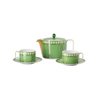Swarovski x Rosenthal Signum Servizio Tè In Porcellana - Set 5 Pz