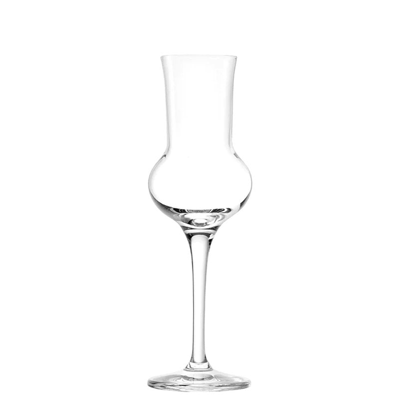 8 Cl Stolzle Lausitz Professional Calice Grappa In Vetro Set 6 Pezzi
