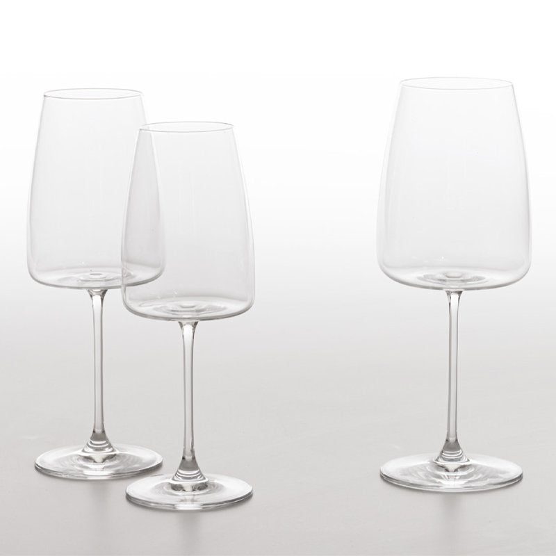 67 Cl Zafferano Altopiano Calice Vino Rosso In Vetro Set 6 Pezzi