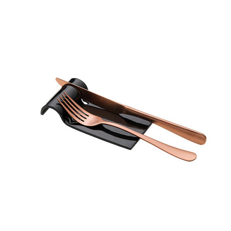Venezia Poggiaposate In Vetro Set 6 Pz