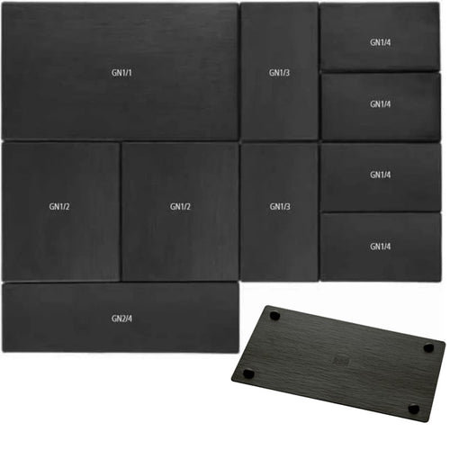 26 5X16 2 Cm Aps Slate Vassoio In Melamina