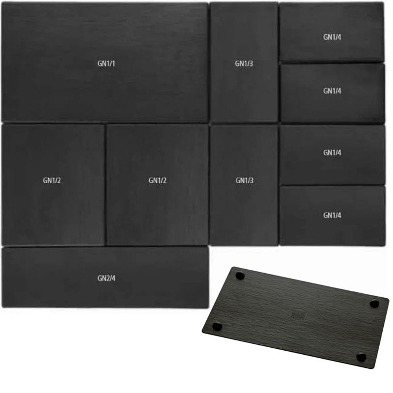 26 5X16 2 Cm Aps Slate Vassoio In Melamina