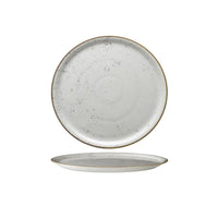 33 Cm Saturnia Stains Piatto Pizza In Porcellana Set 6 Pz