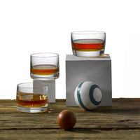 15 Cl Crystalex Bohemia Bohemia Bicchiere Whisky In Vetro Set 6 Pezzi