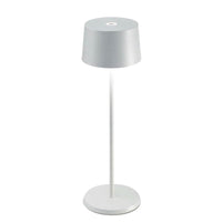 35 Cm Zafferano Olivia Lampada Da Tavolo