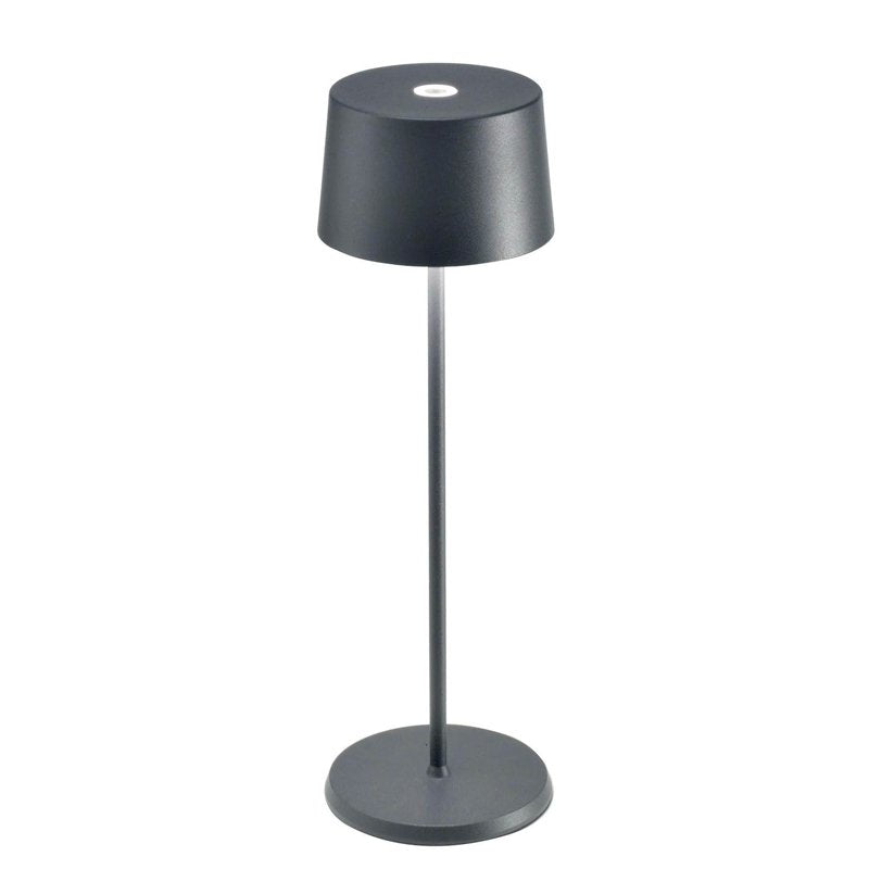35 Cm Zafferano Olivia Lampada Da Tavolo