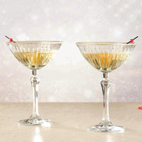 22 Cl Pasabahce Joy Bicchiere Martini In Vetro Set 4 Pezzi