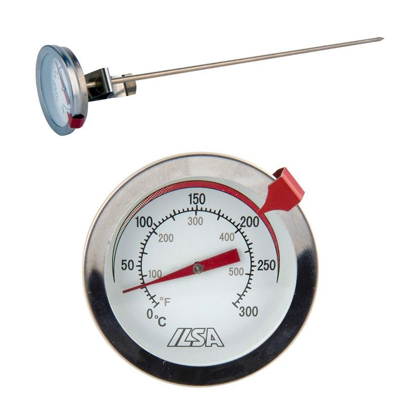 Ilsa Termometro Professionale In Acciaio Inox Con Sonda