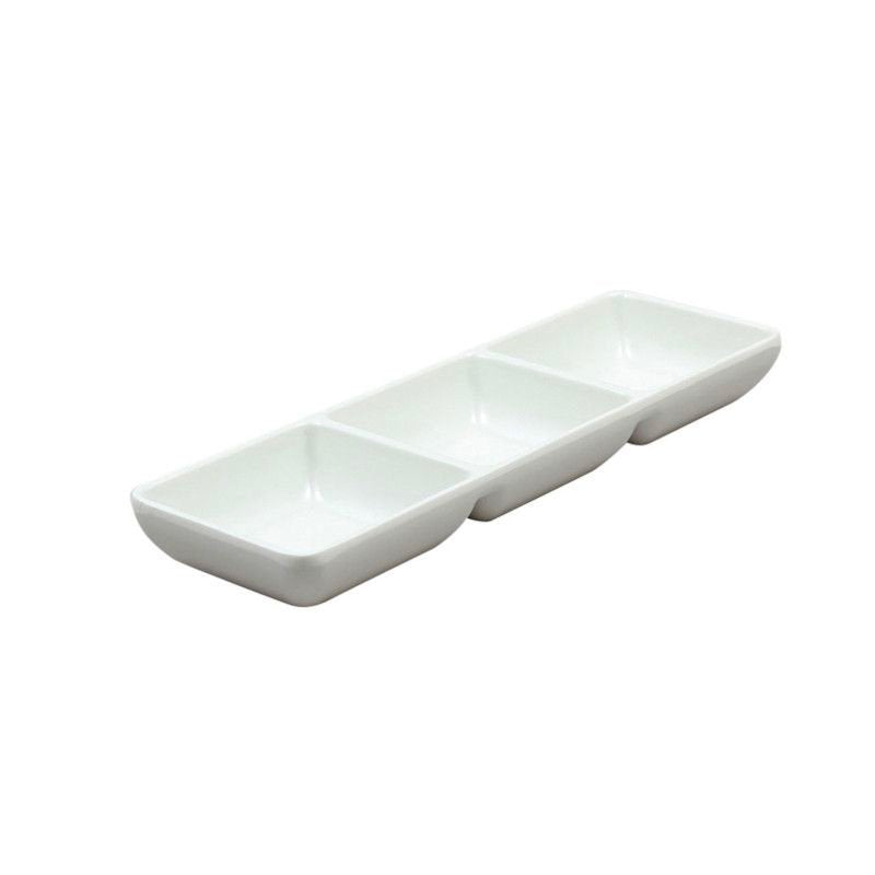 22X7 Cm Ilsa Oriental Series Piatto Vassoio 3 Scomparti In Melamina