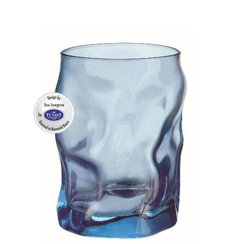 30 cl - Sorgente Bicchiere Acqua in Vetro - Set 6 Pezzi
