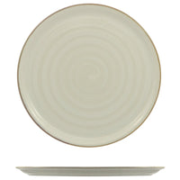 33 Cm Saturnia Vortex Piatto Pizza In Porcellana Set 6 Pz