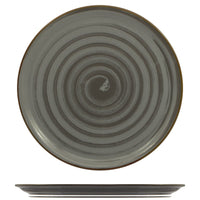 33 Cm Saturnia Vortex Piatto Pizza In Porcellana Set 6 Pz