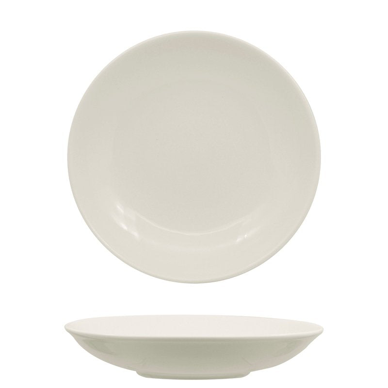 28 Cm Ariane Vital Coupe Piatto Pasta In Porcellana Set 6 Pz