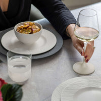 4 cl - Villeroy & Boch Manufacture Rock Blanc Bicchierino Shot In Vetro Cristallino - Set 4 Pz