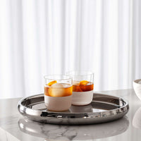 25 cl - Villeroy & Boch Manufacture Rock Blanc Bicchiere Acqua In Vetro Cristallino - Set 4 Pz