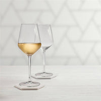 53 Cl Leerdam Crisal Carre Calice Vino Rosso In Vetro Set 6 Pezzi