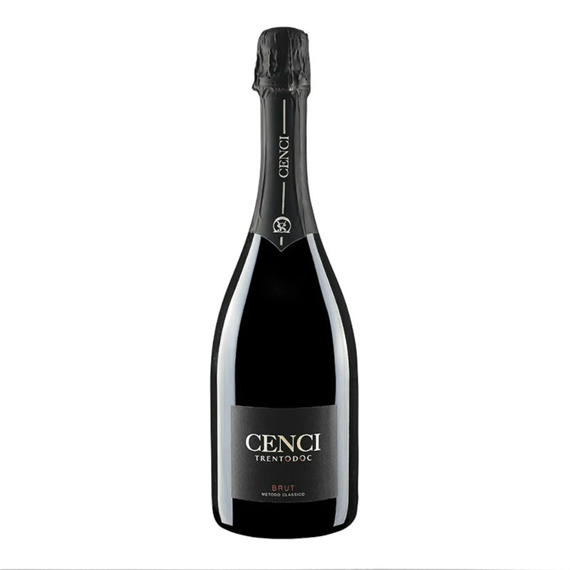 Cenci Classic Method Trento DOC + 2 Flute Glasses Etoilè Sparkle Xtreme 48 cl