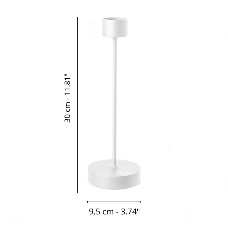 30 Cm Abert Saturno Lampada Da Tavolo Dimmerabile In Alluminio