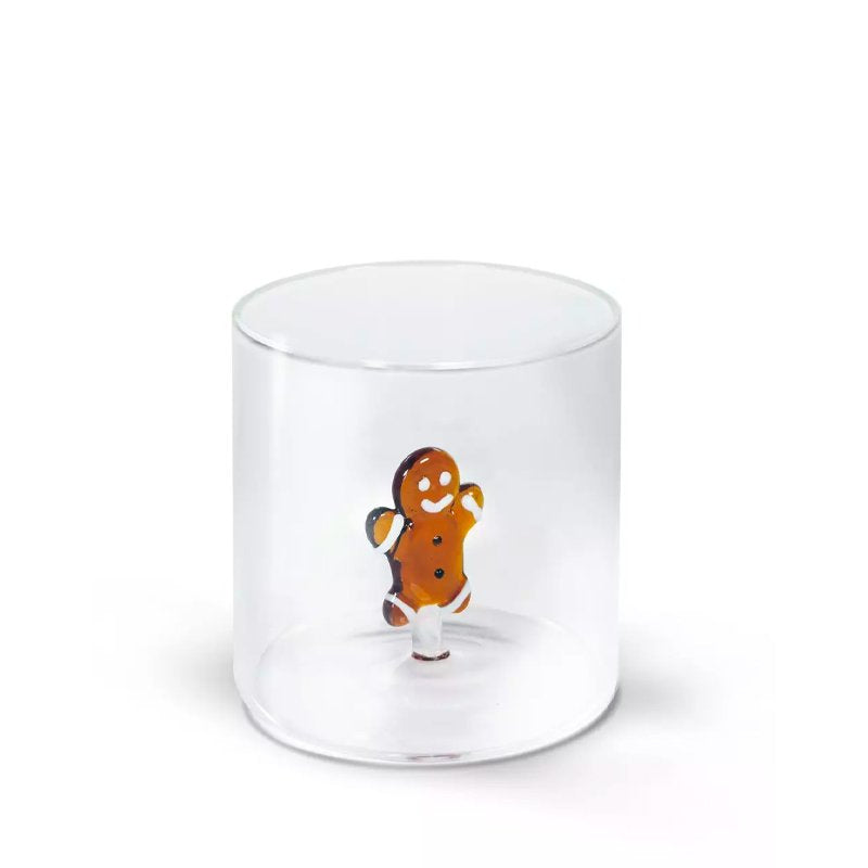 25 cl - Monterey Noël Verre à Eau en Verre Borosilicate - Set de 4