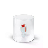 25 cl - Monterey Noël Verre à Eau en Verre Borosilicate - Set de 4