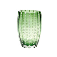 32 cl - Perle Verre À Eau Pallini Bianchi en Verre - Ensemble 2 Pcs