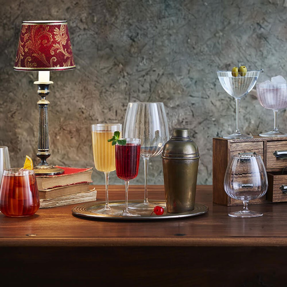 75 cl - Bormioli Luigi Gin & Tonic Jenever Calice Gin Tonic In Vetro Set 2 Pz
