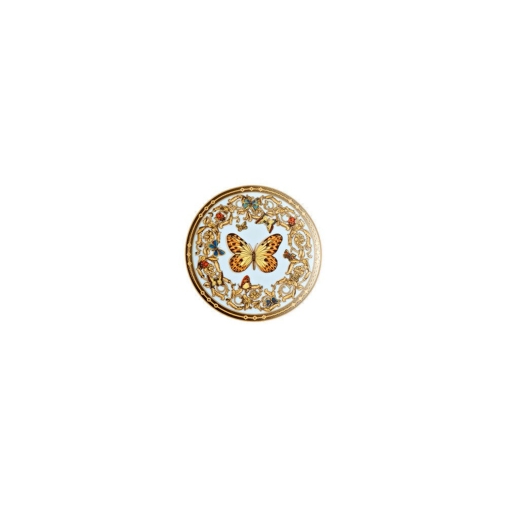 10.4 cm - Versace Le Jardin de Versace Piatto Burro In Porcellana