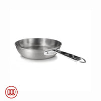 Alu-Inox 3-ply Padella Alta Induzione Con Manico Tubolare In AluInox