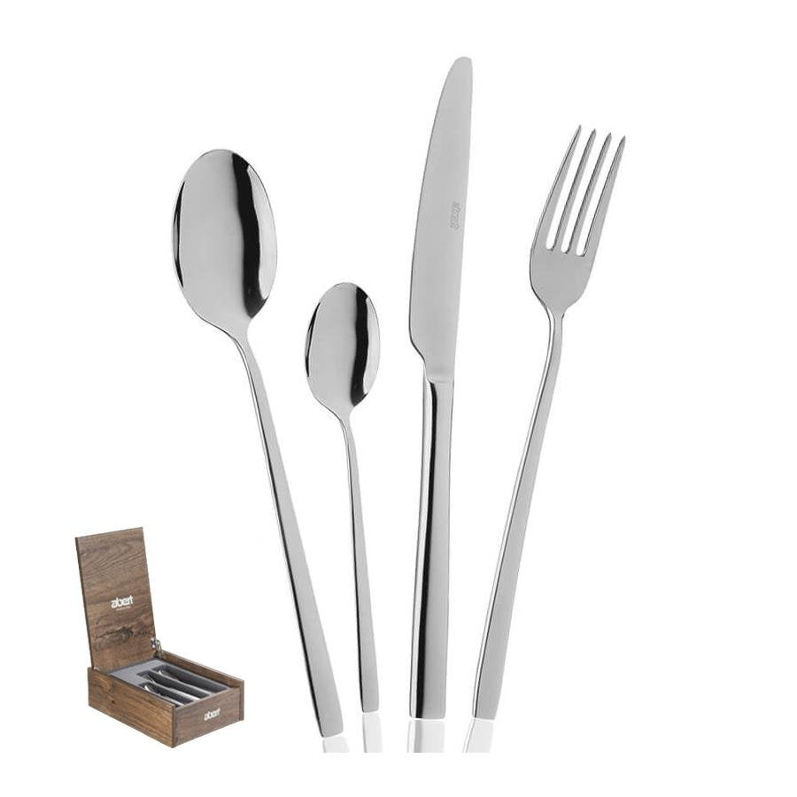 Infinito Servizio Posate In Acciaio Inox - Set 24 Pz