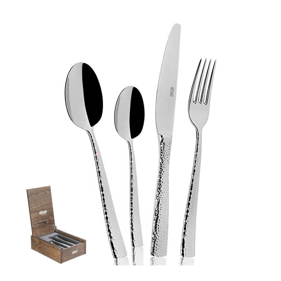 Rinascimento Servizio Posate In Acciaio Inox - Set 24 Pz