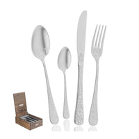 Tattoo Servizio Posate In Acciaio Inox - Set 24 Pz
